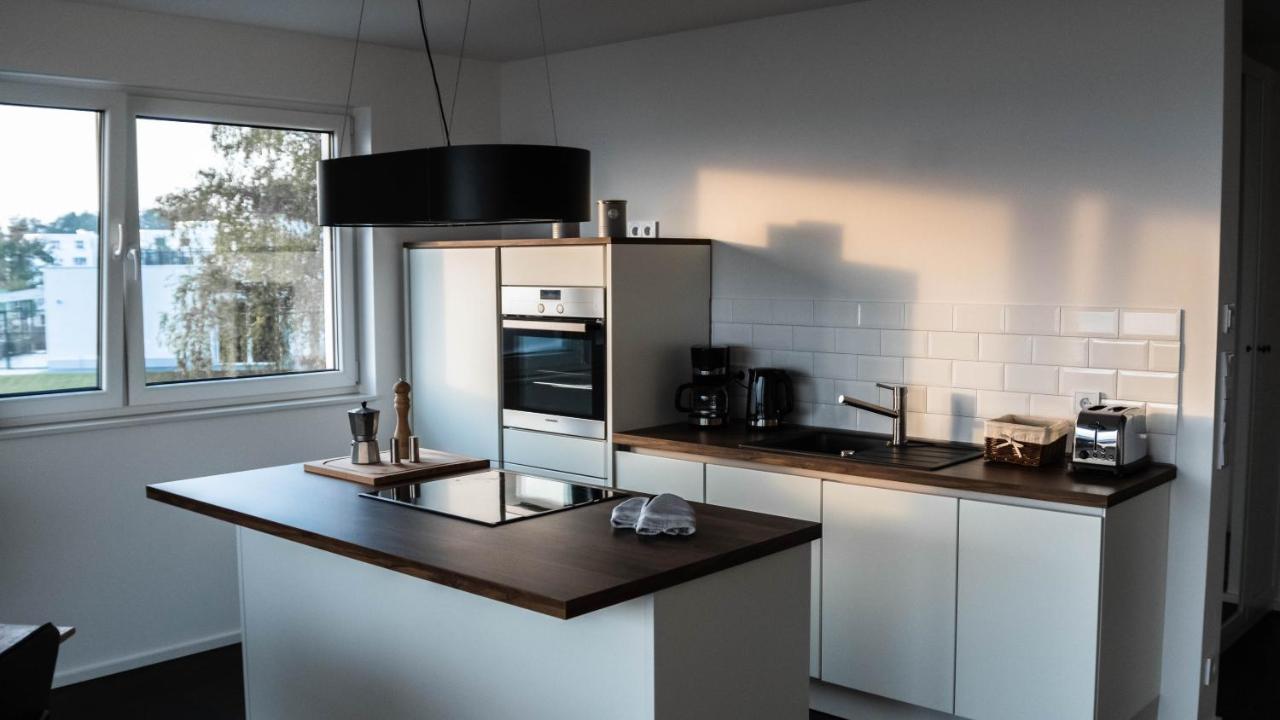 Ferienwohnung Seeblick Lausitzer Seenland Grossraschen Bagian luar foto